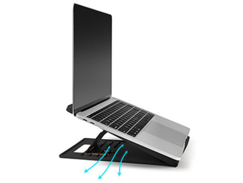 SmartFit® Easy Riser™ Go Adjustable Ergonomic Laptop Riser and Cooling Stand - Small